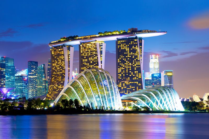 Khu vực Marina Bay điểm check - in siêu đẹp tại Singapore