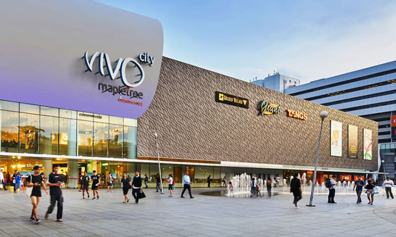 VivoCity Mall là trung tâm mua sắm lớn nhất tại Singapore