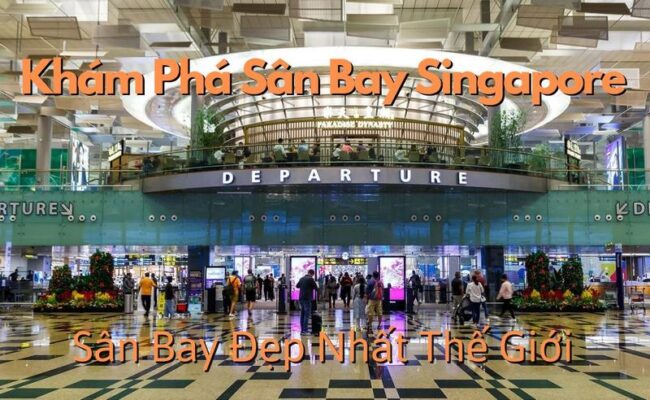 Khám Phá Sân Bay Singapore - Sân Bay Đẹp Nhất Thế Giới 